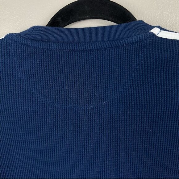 Adidas Mens Real Salt Lake Soccer Climalite Ultimate Tee Medium Long Sleeve Blue - Picture 3 of 12